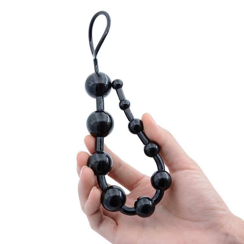 10-Bean Colorful Anal Beads for Adult Pleasure