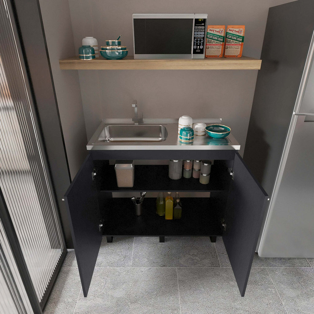 Wenge 2 Utility Sink and Cabinet