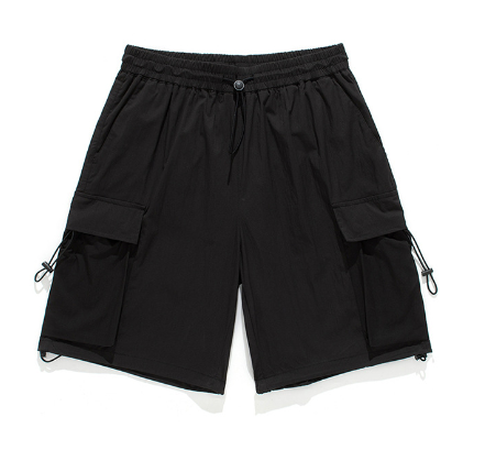 Men's Functional Workwear Shorts with 3D Pocket Design