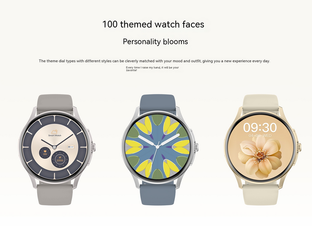 Comprehensive Health & Communication Smartwatch