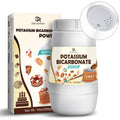 Potassium Bicarbonate 10oz - 100% Pure Potassium Bicarbonate Powder for Plants Cakes Wine Making Leavening - Food Grade Potassium Bicarbonate Powder Leavening Agent for Baking Cookies Snacks