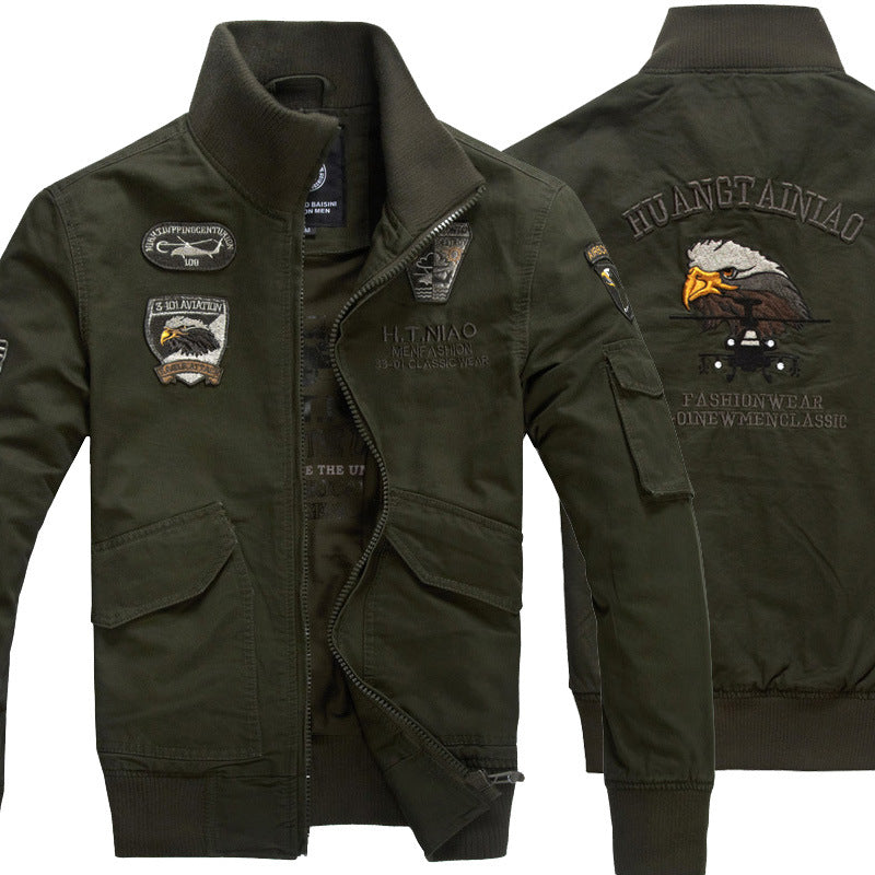 Men's Plus Size Air Force One Utility Jacket