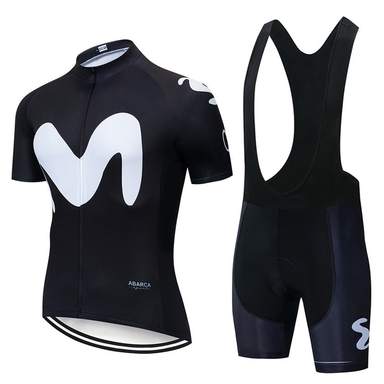 2020 New Green M Cycling Jersey Set for Teams