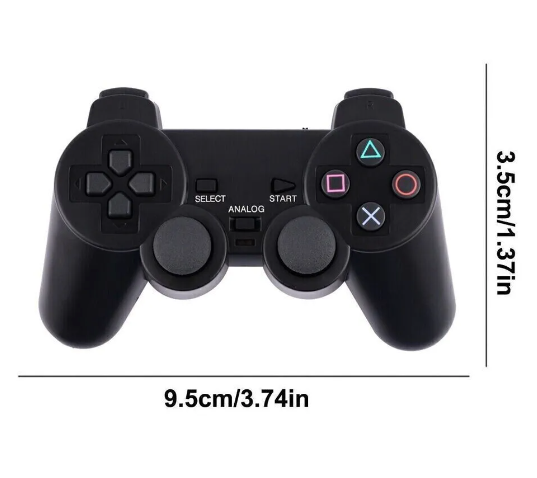 4K Retro Game Stick Console & Dual Wireless Controllers