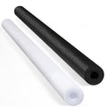 Hanaive 2 Pack Pool Noodles 52 Inch Foam Pool Swim Noodles Hollow Foam Noodle for Swimming Floats DIY Floating Craft Projects (Black White)