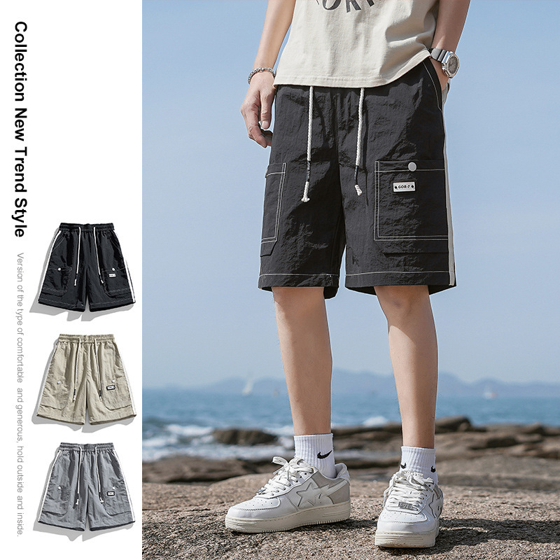 Men's Loose Casual Sports Five-Point Workwear Shorts