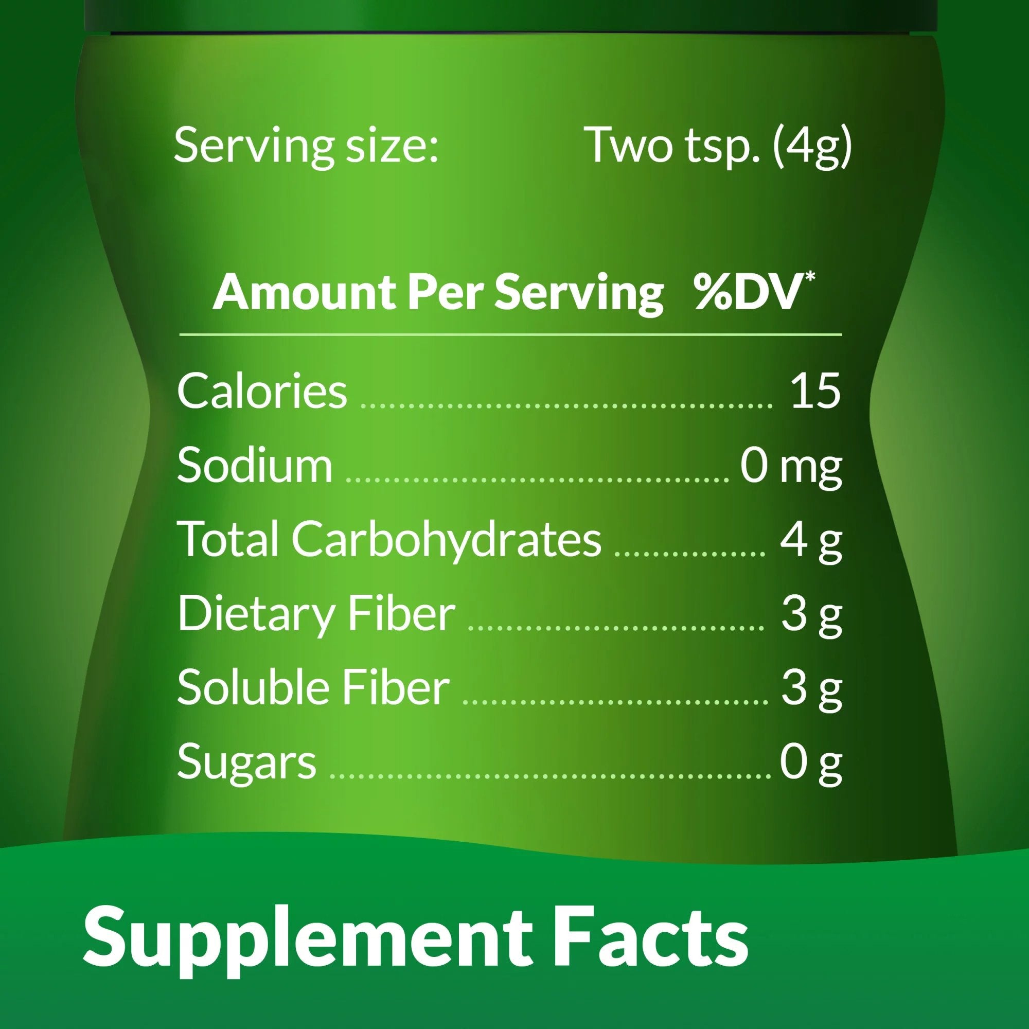 Benefiber® Prebiotic Fiber Supplement, 17.6-ounce bottle 88679021830