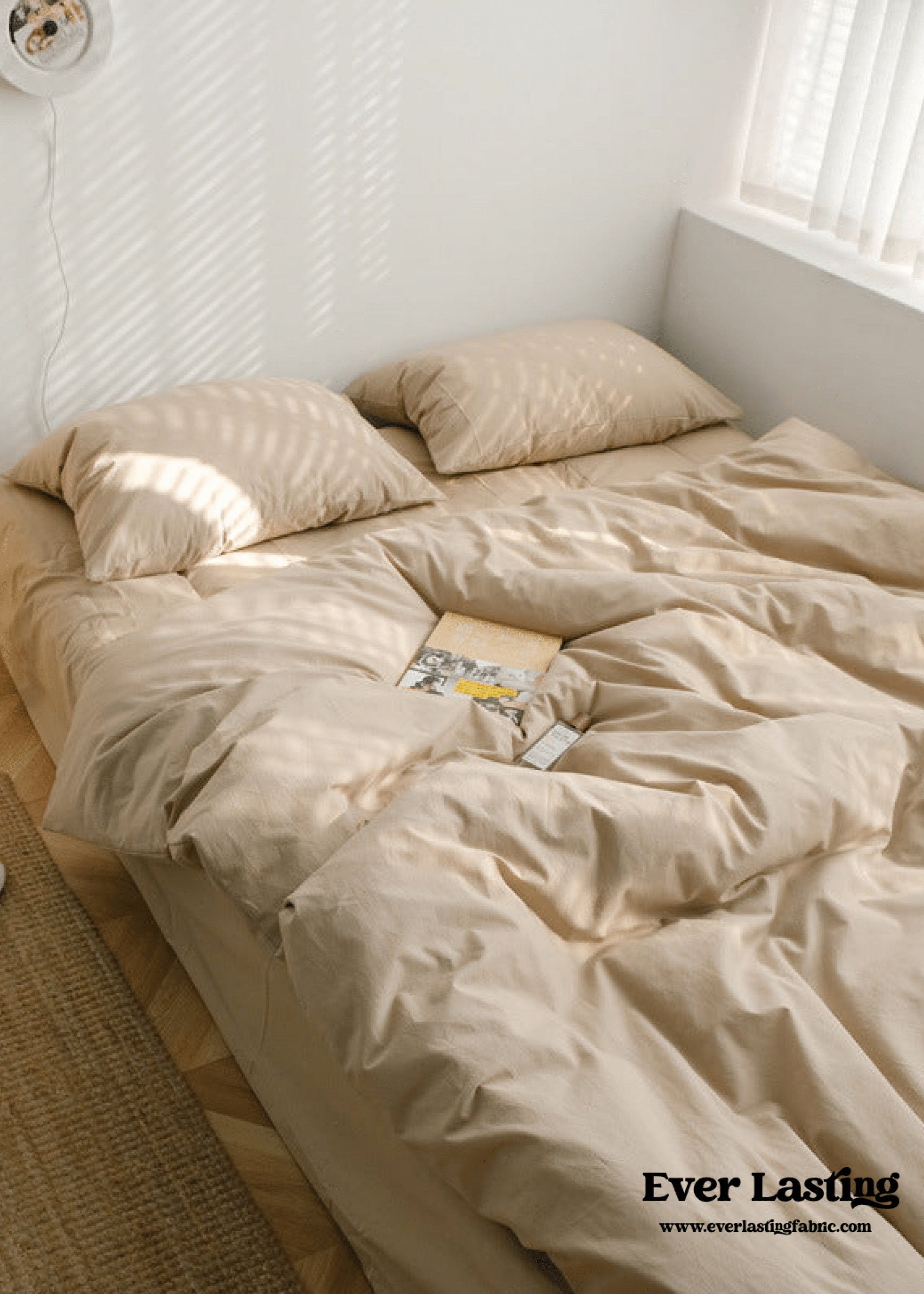 Earth Tone Bedding Set / Moss Green