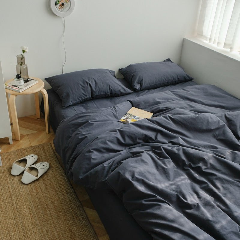 Earth Tone Bedding Set / Moss Green