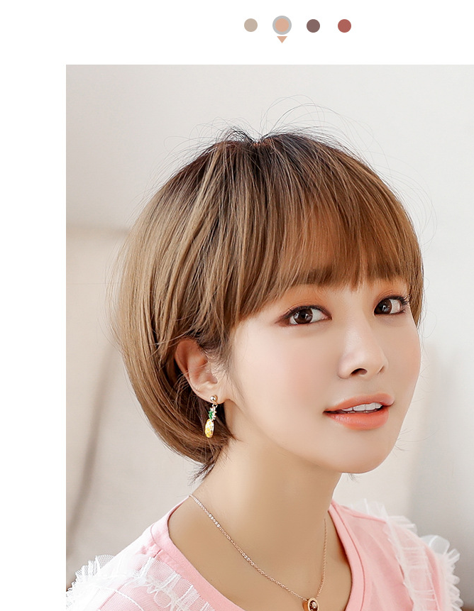 Bob Cut Wig - Wig Cap