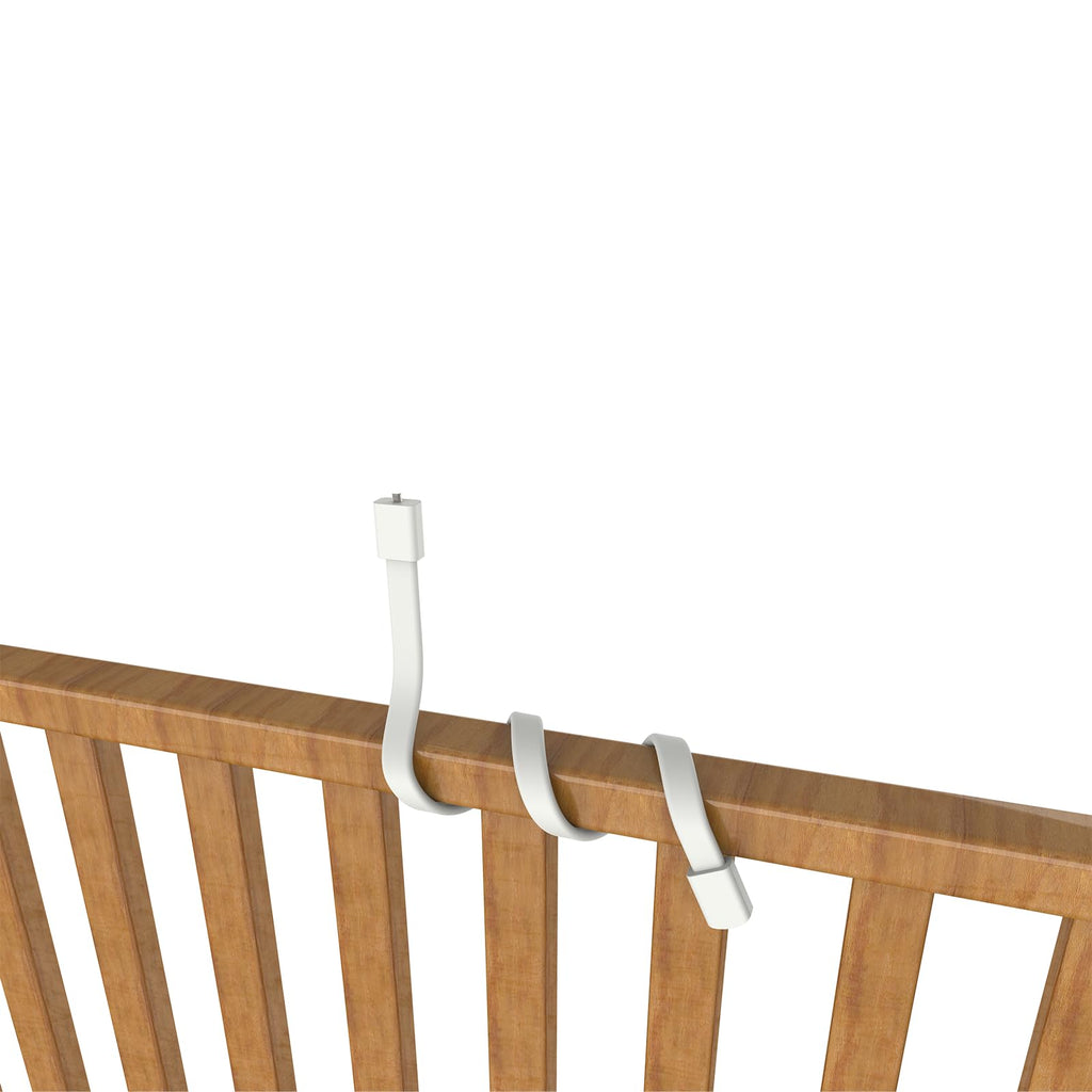 Baby Monitor Mount Fit for Any Cameras with Standard 1/4 Threaded Hole Flexible Arm Baby Camera Mount Attaches to Crib Easy to Install No Tools Required and No Damage to Walls