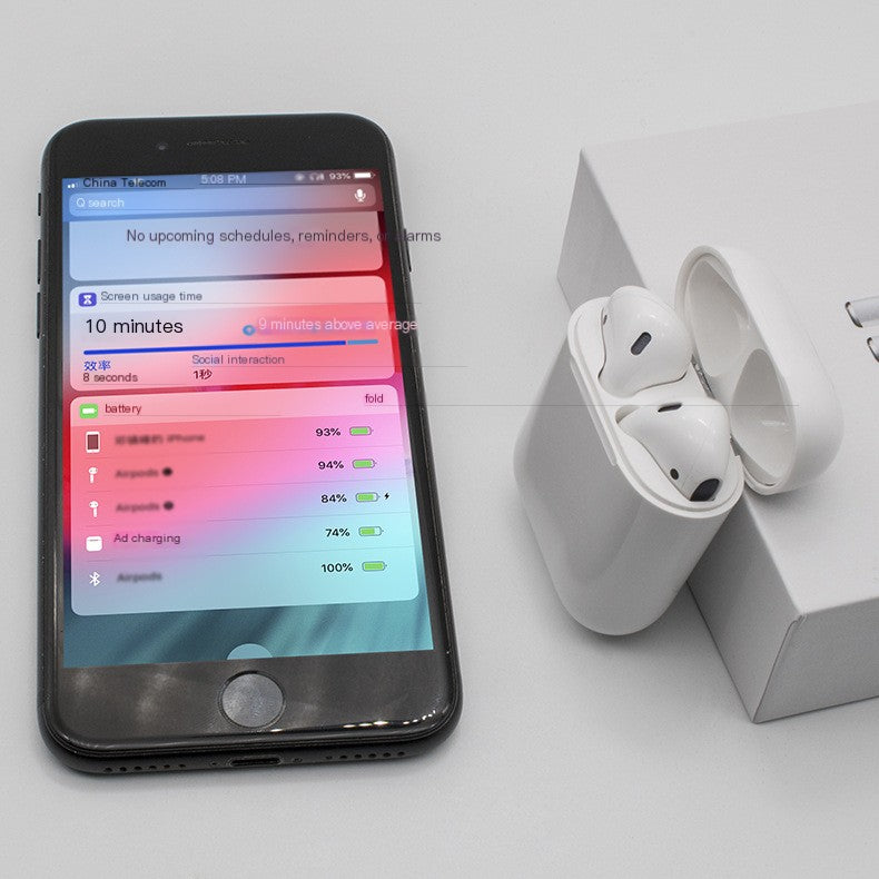 Bluetooth 5.0 TWS Earbuds with Wireless Charging