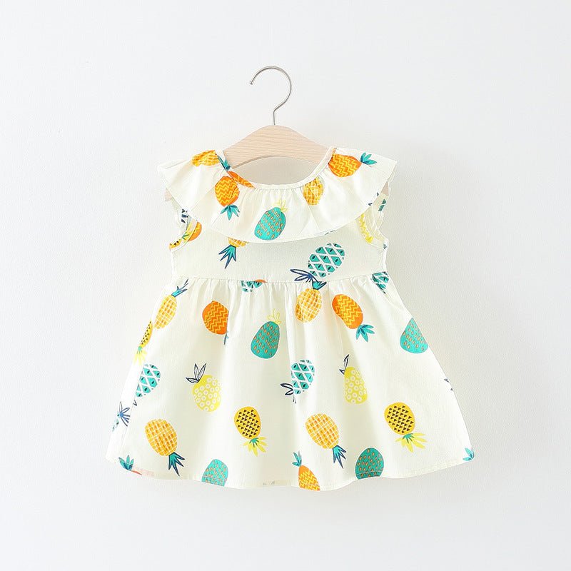 Pineapple Print Baby Dress (Baby Outfit)
