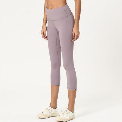 Yoga Capris, Soft Fitness Leggings, Bare Feel Yoga Pants