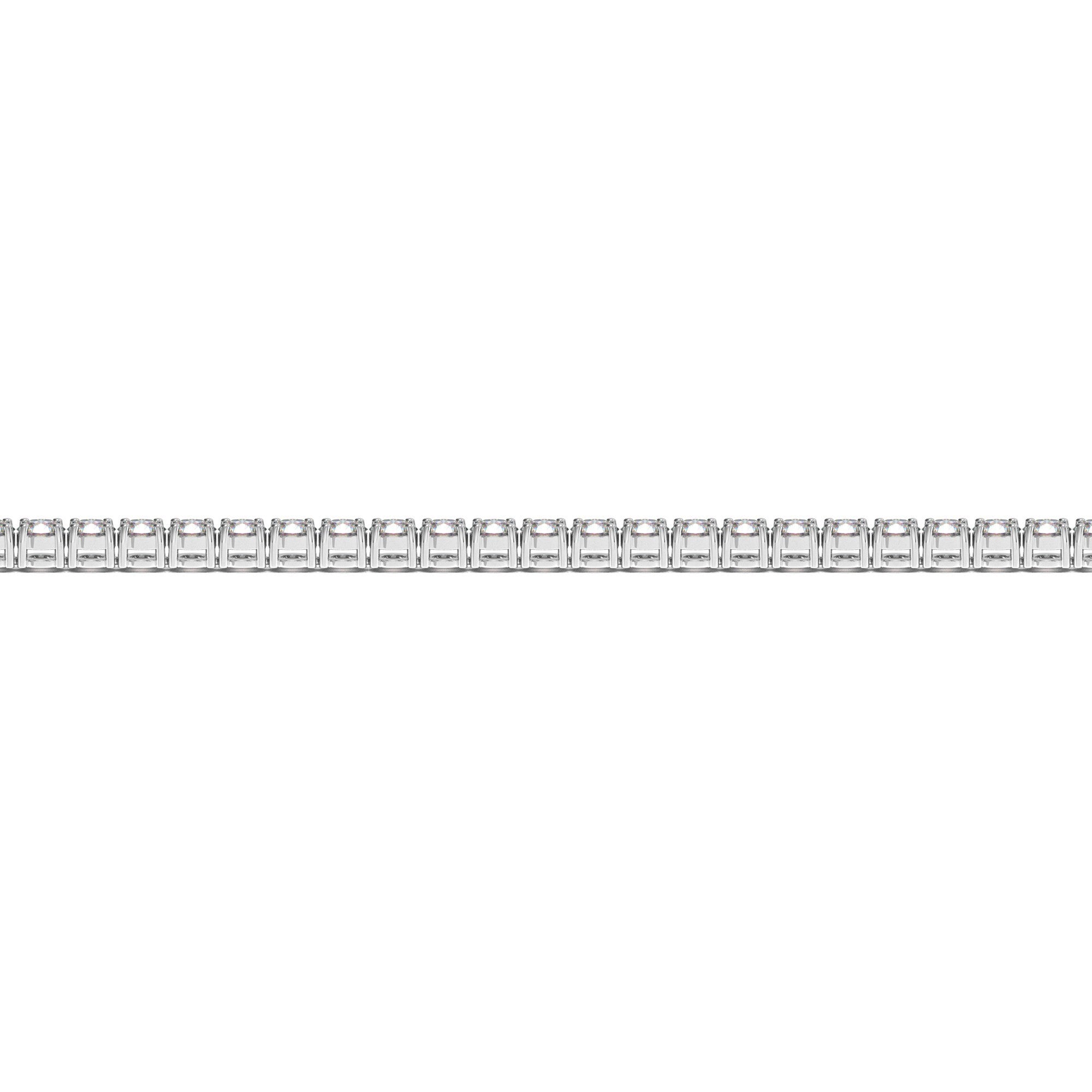 Lab Grown Round Diamond Tennis Bracelet in 14k White Gold (3 cctw F/G  VS2/SI1)