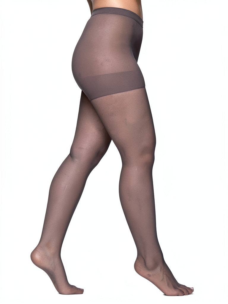 BERKSHIRE Womens Queen Plus Size Ultra Sheer Sandalfoot Pantyhose 4413