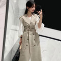 Vintage French Double Breasted Lace-Up Suit Jacket