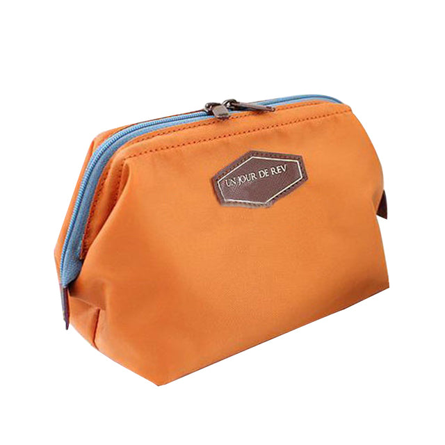 Cute Women's Travel Makeup Bag and Clutch Purse