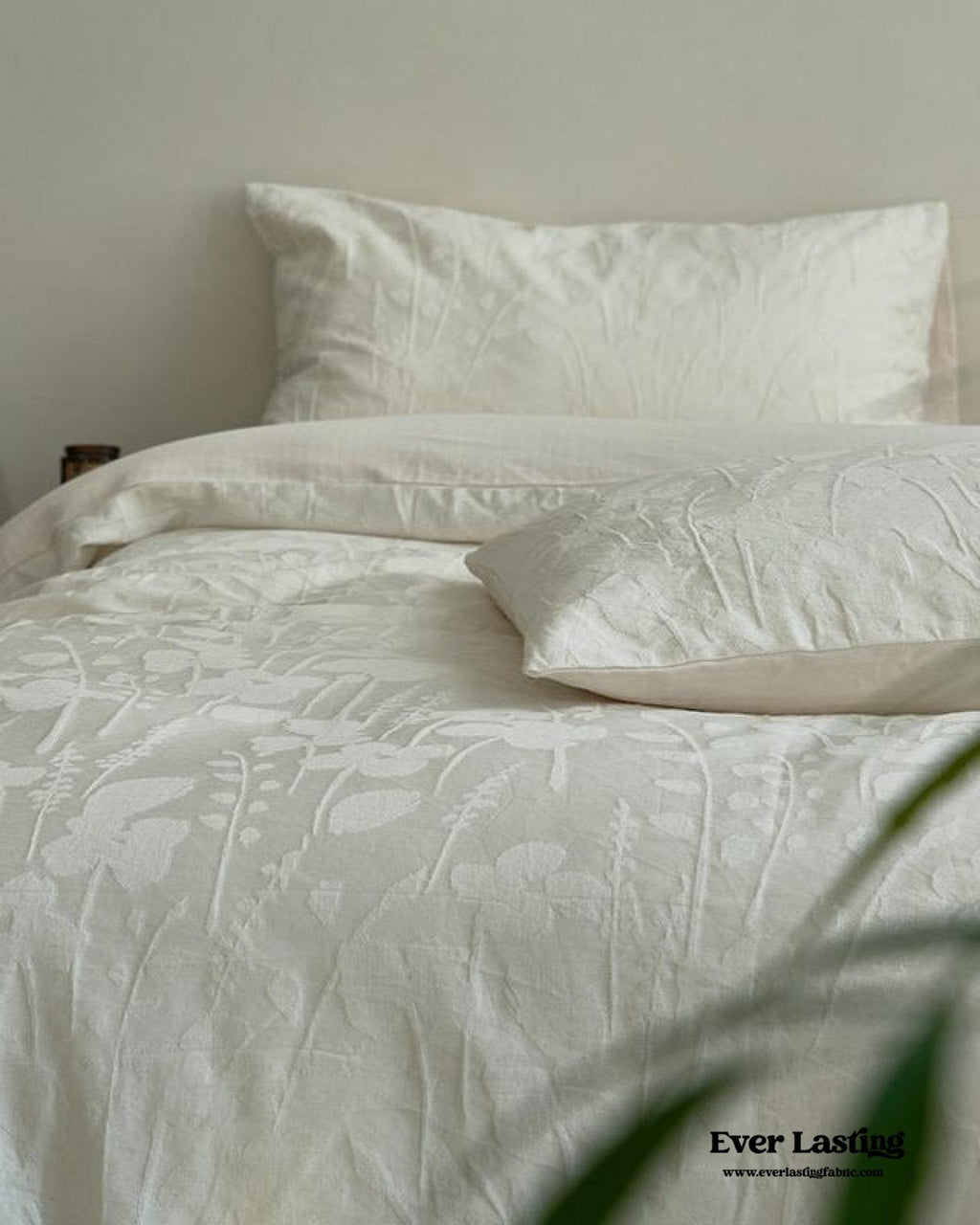 Elin Tencel Silky Jacquard Bedding Set / Garden
