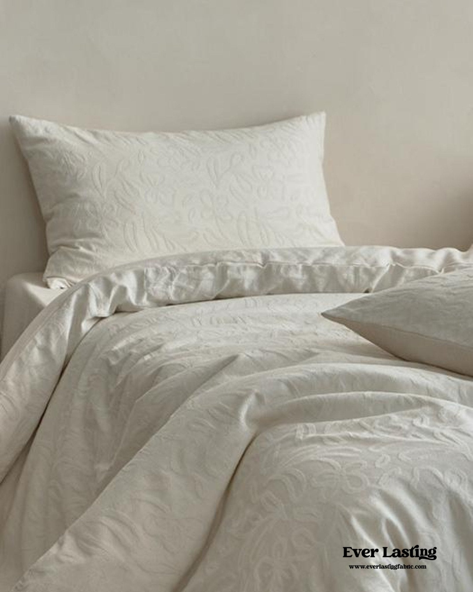 Elin Tencel Silky Jacquard Bedding Set / Sunrise