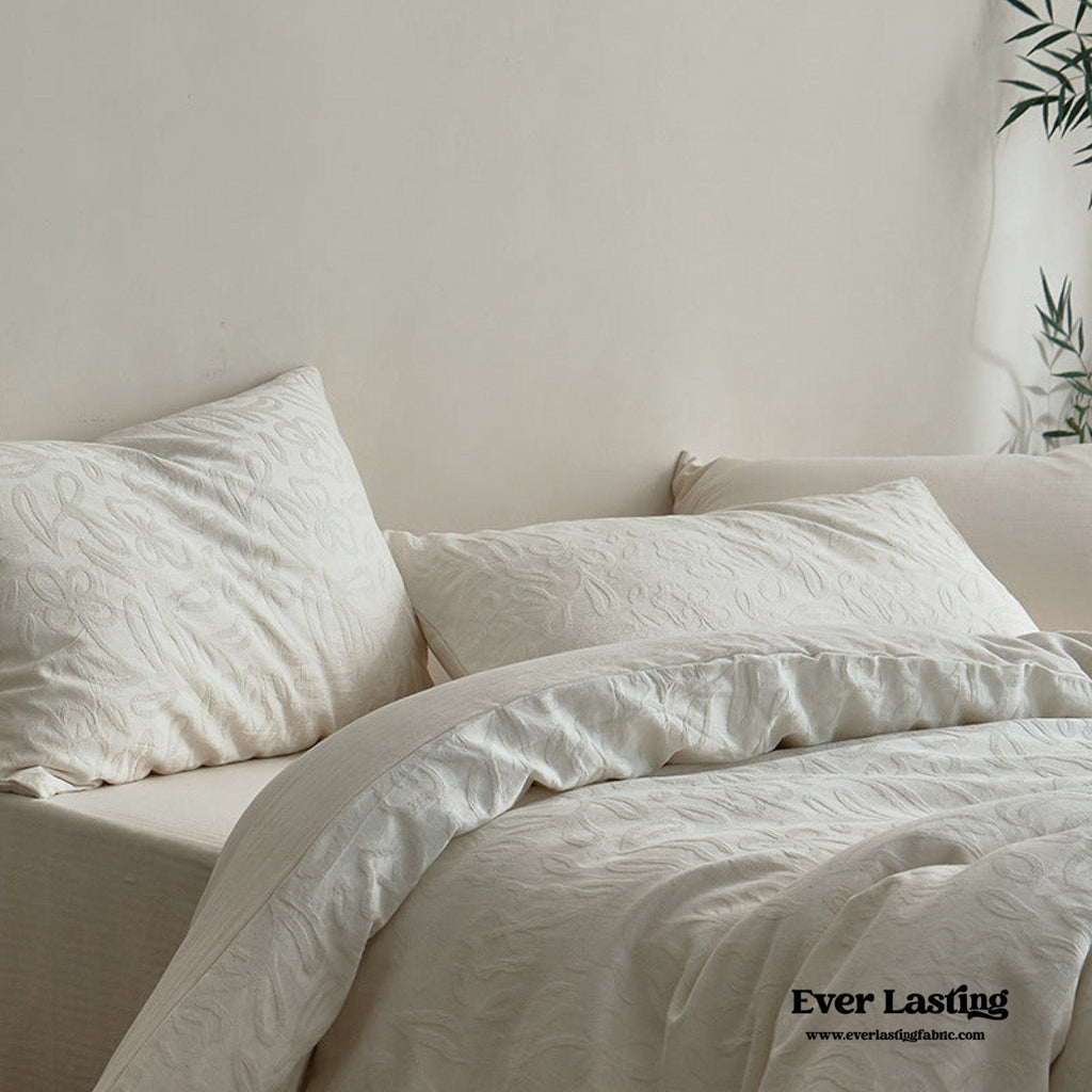 Elin Tencel Silky Jacquard Bedding Set / Sunrise