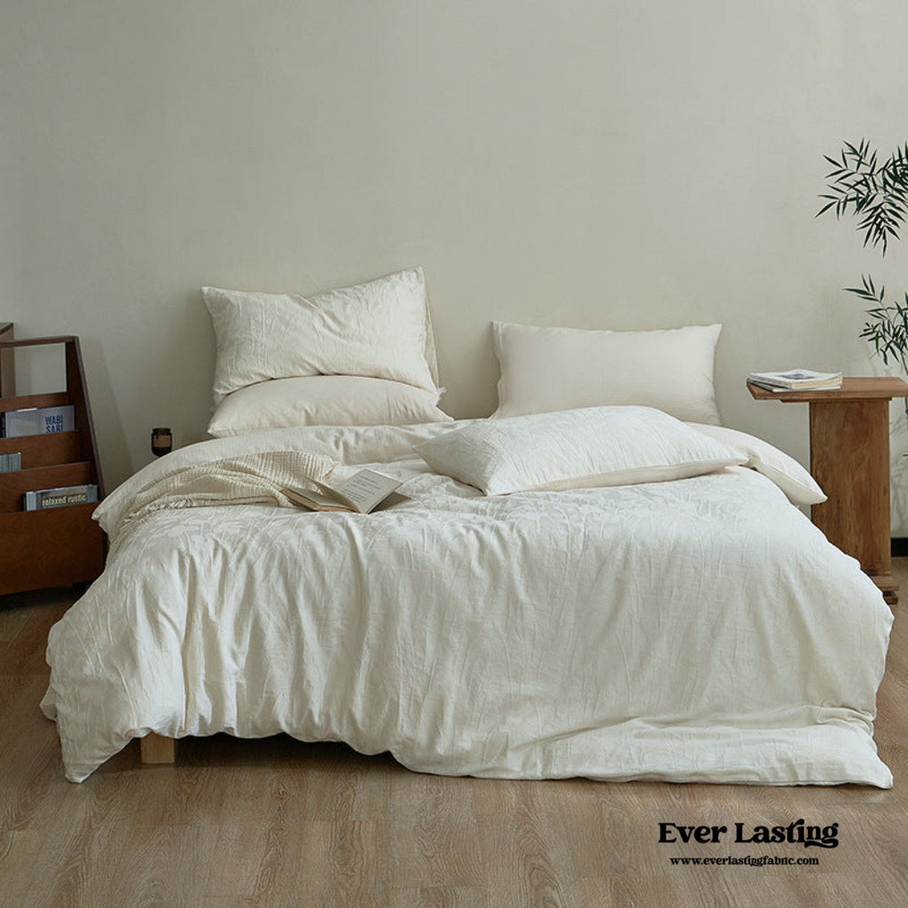 Elin Tencel Silky Jacquard Bedding Set / Sunrise