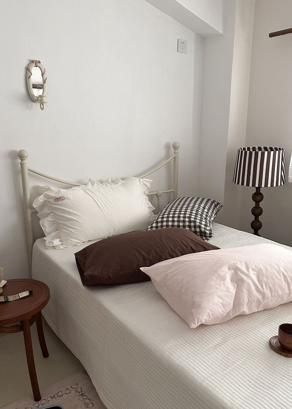 Ella Pure Cotton Pillowcases / White