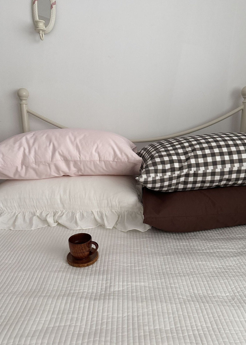Ella Pure Cotton Pillowcases / Pink