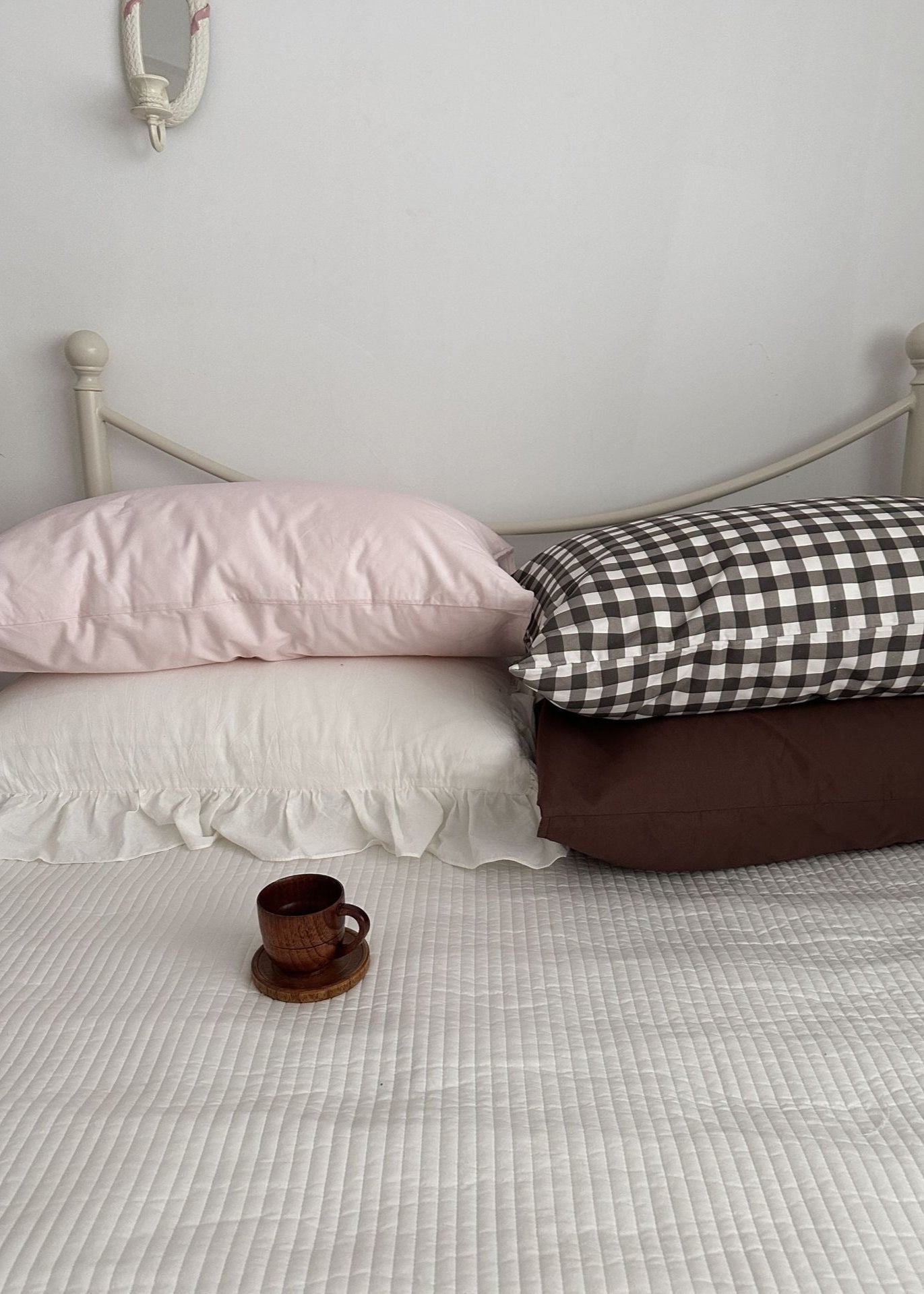 Ella Pure Cotton Pillowcases / White
