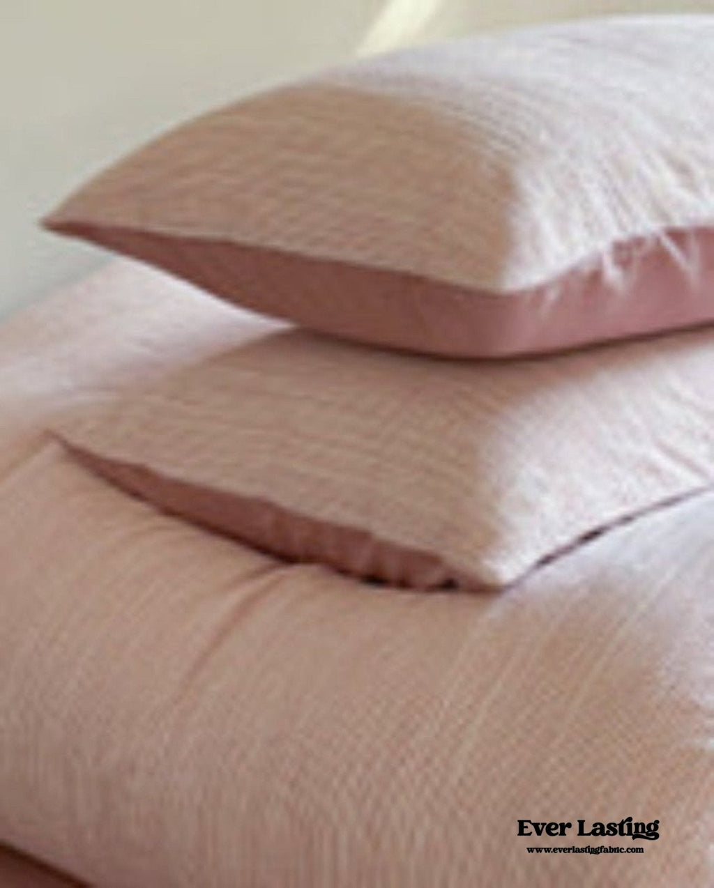 Emma Duo Striped Jacquard Bedding Set / Brown