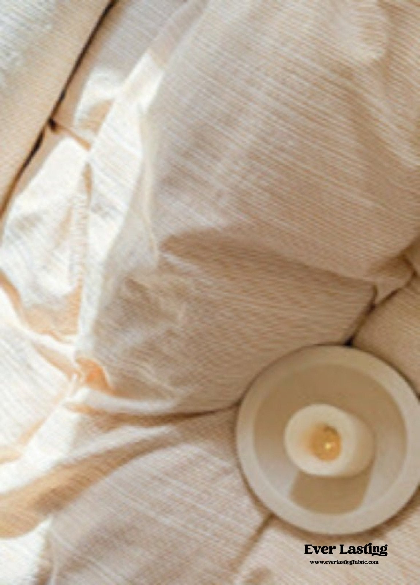 Emma Duo Striped Jacquard Bedding Set / Light Pink