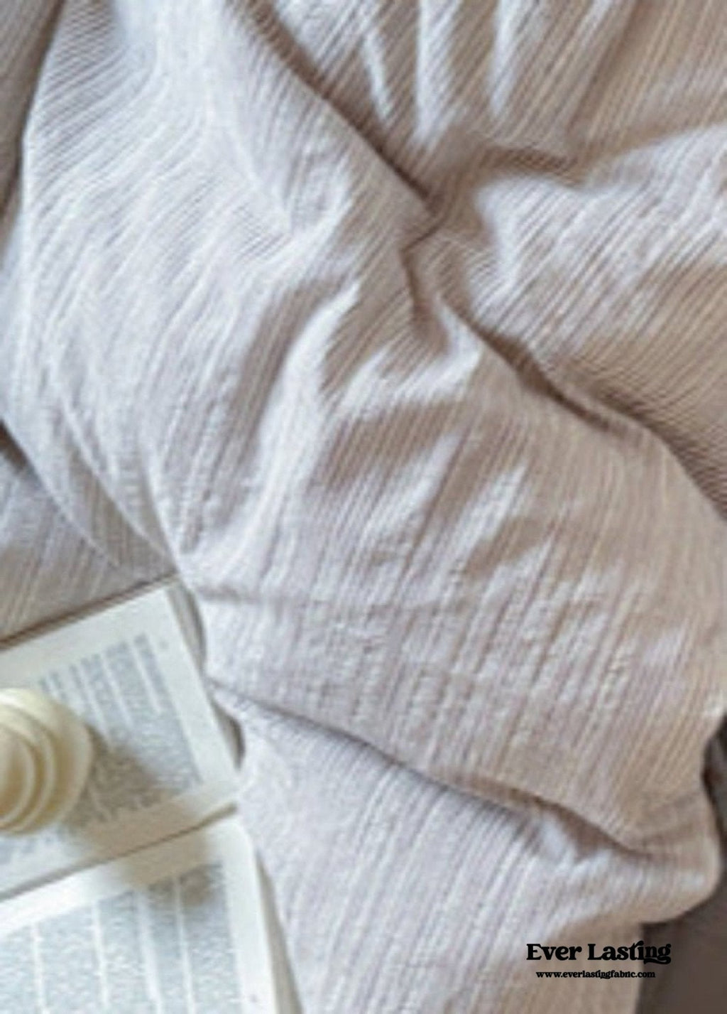 Emma Duo Striped Jacquard Bedding Set / Pink