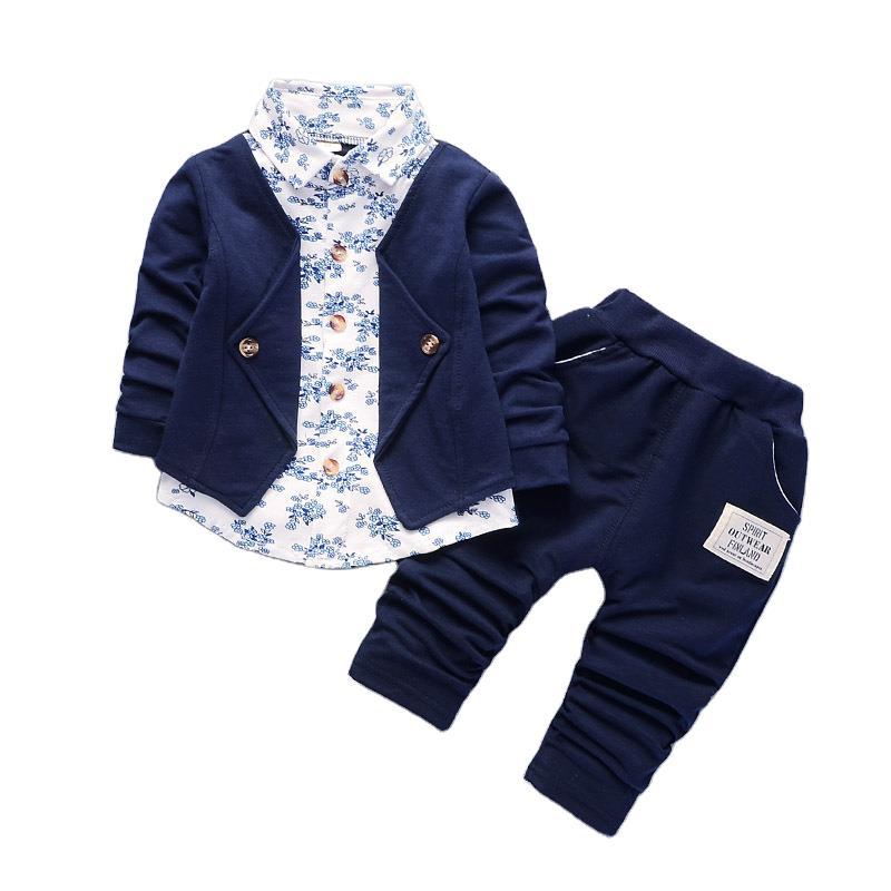 2020 Autumn New Korean Style Kids Long Sleeve Set