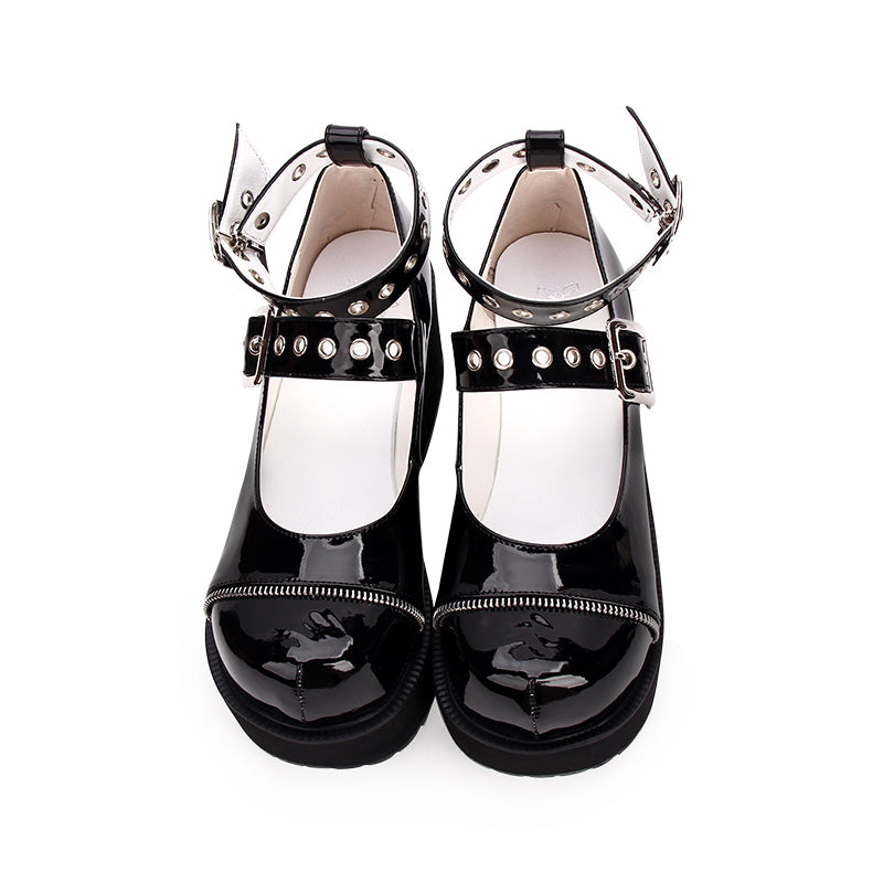 2020 New Punk Lolita High Heel Queen Shoes 9893