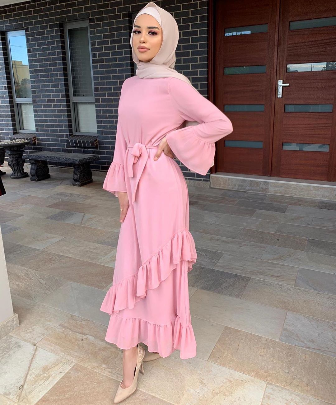 New Muslim Long Dress for Girls - Arabic Robe Style