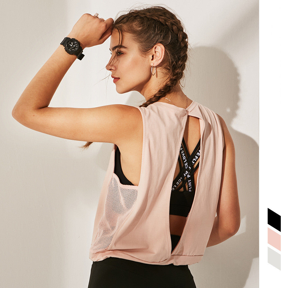 New Women's Yoga Short Sleeve T-Shirt - Breathable Tank