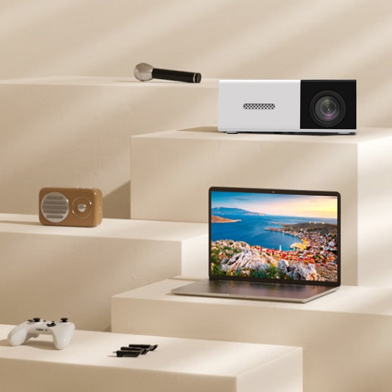 YG300 Mini Smart LED Projector for Home & Kids