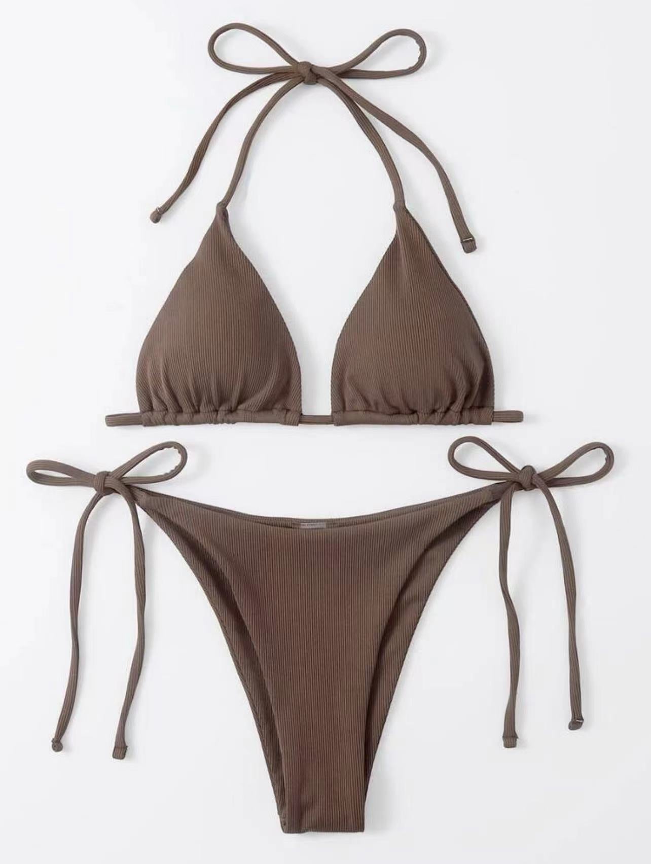 2023 New Sexy Three-Piece Bikini Swimwear Set