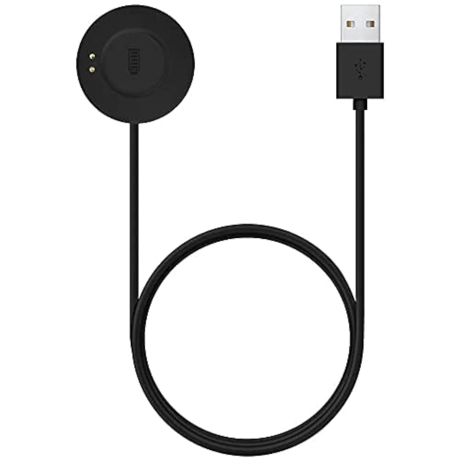 iTouch Air 3/Air 4 Smartwatch & iTouch Sport 3/Sport 4 Smartwatch Replacement USB Charger Cable Compatible ONLY with iTouch Air 3/Air 4 Smartwatch & iTouch Sport 3/Sport 4 Smartwatch (Black 5 Feet)