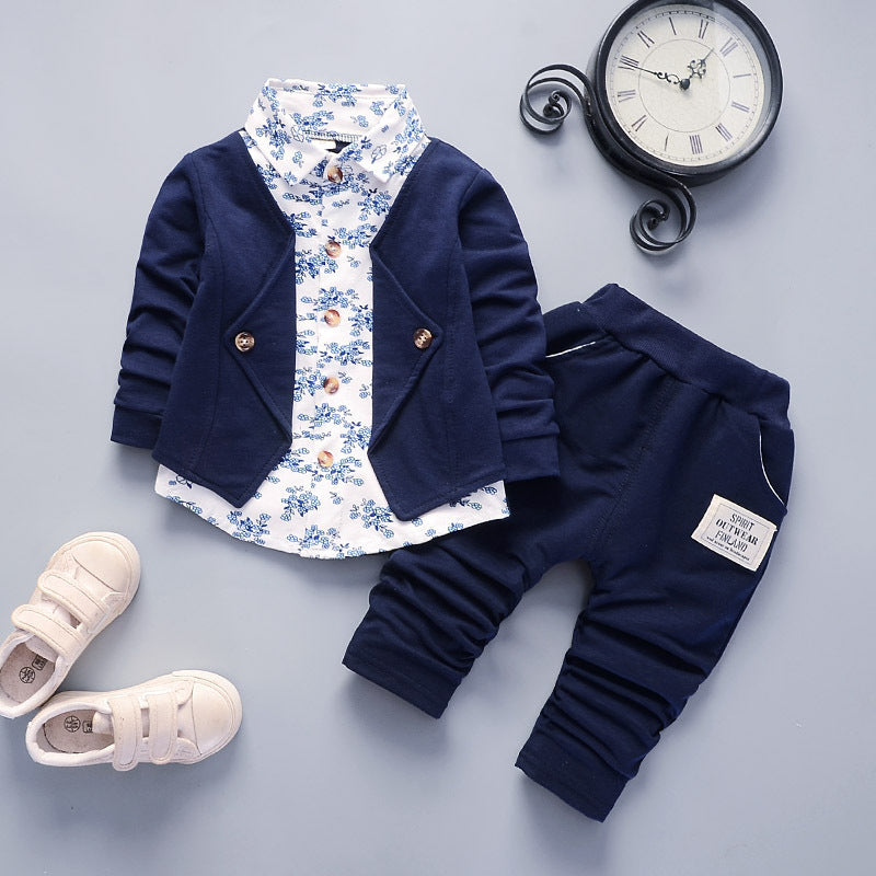2020 Autumn New Korean Style Kids Long Sleeve Set