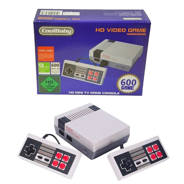 NES 8-Bit TV Game Console - Classic Red and White