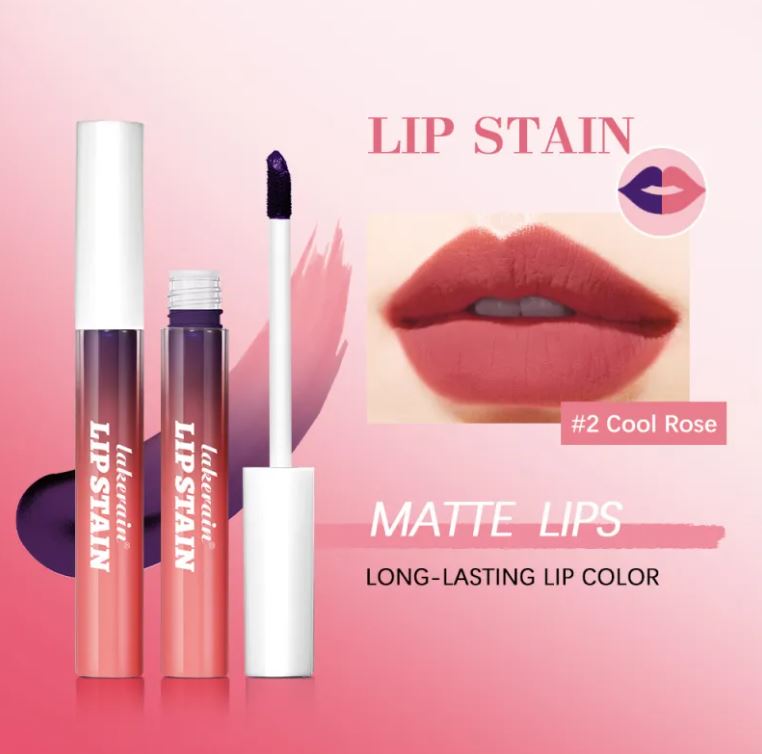 Lakerain Tear And Pull Lip Gloss Matte Finish Long Lasting Fang Lip