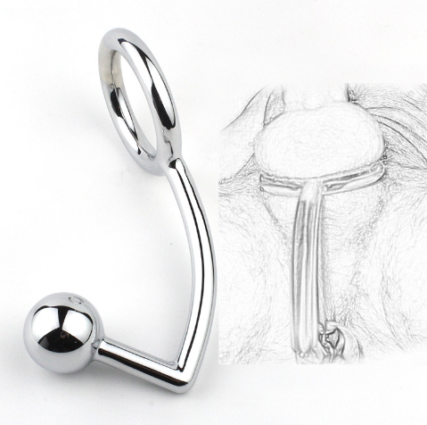 90° Anal Hook - Unique Adult Toy for Pleasure