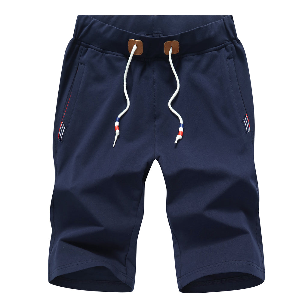 Men's Casual Beach Shorts - Mid-Length Five-Point Pants