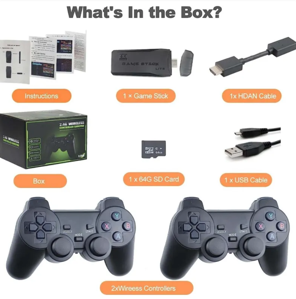 M8 Mini Plug & Play Game Console