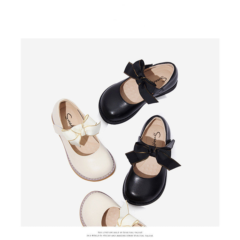 Snafi 2020 Autumn New Girls' Princess Shoes (Soft Sole)