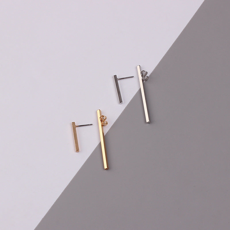 Creative Minimalist Double Line Earrings