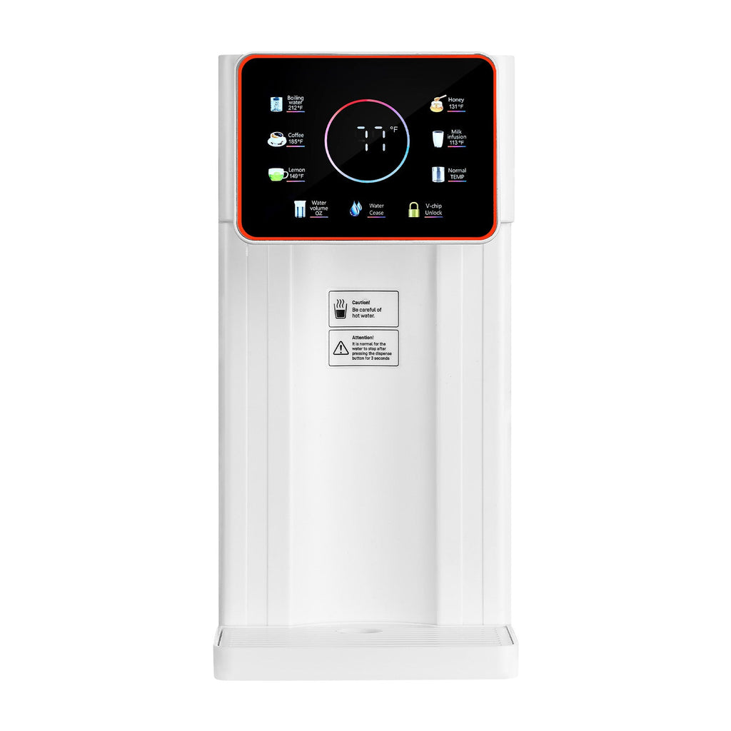 Countertop Instant Hot Water Dispenser with 6 Temps 7 Volumes 101oz Tank
