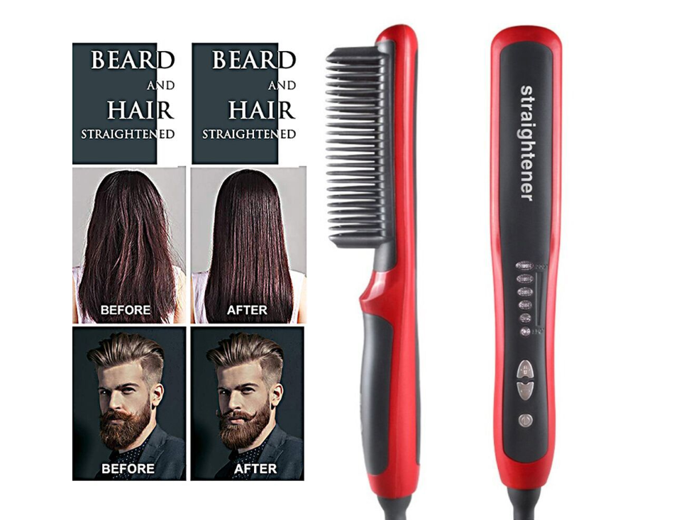 Hair Straightener and Styling Comb Tool
