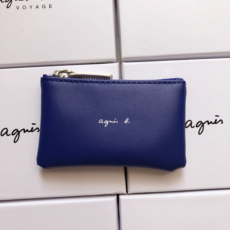 Simple Horizontal Clutch Bag and Coin Purse
